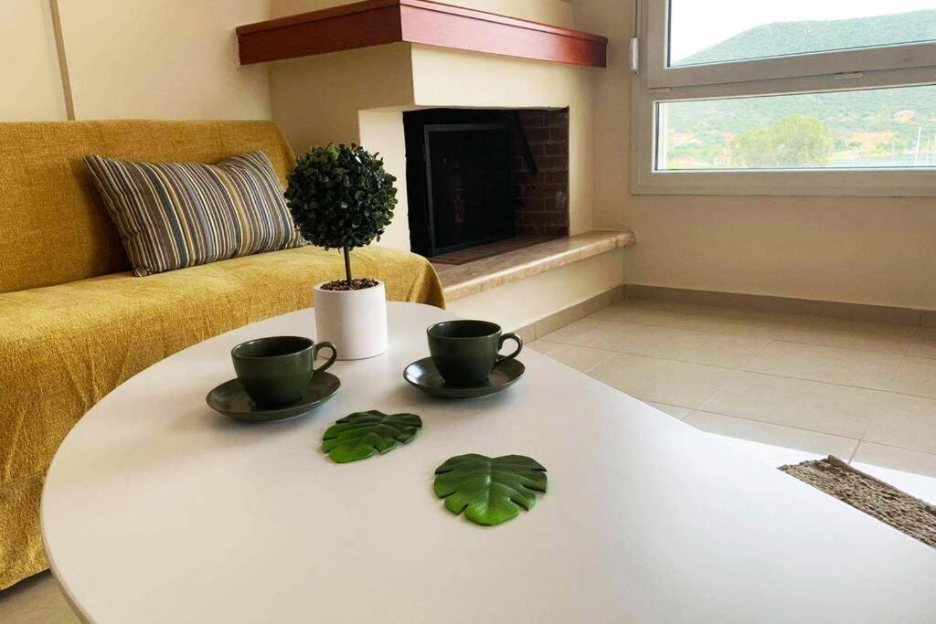 Port View House-Comfy Family Apartment-Panoramic View Néa Péramos Zewnętrze zdjęcie